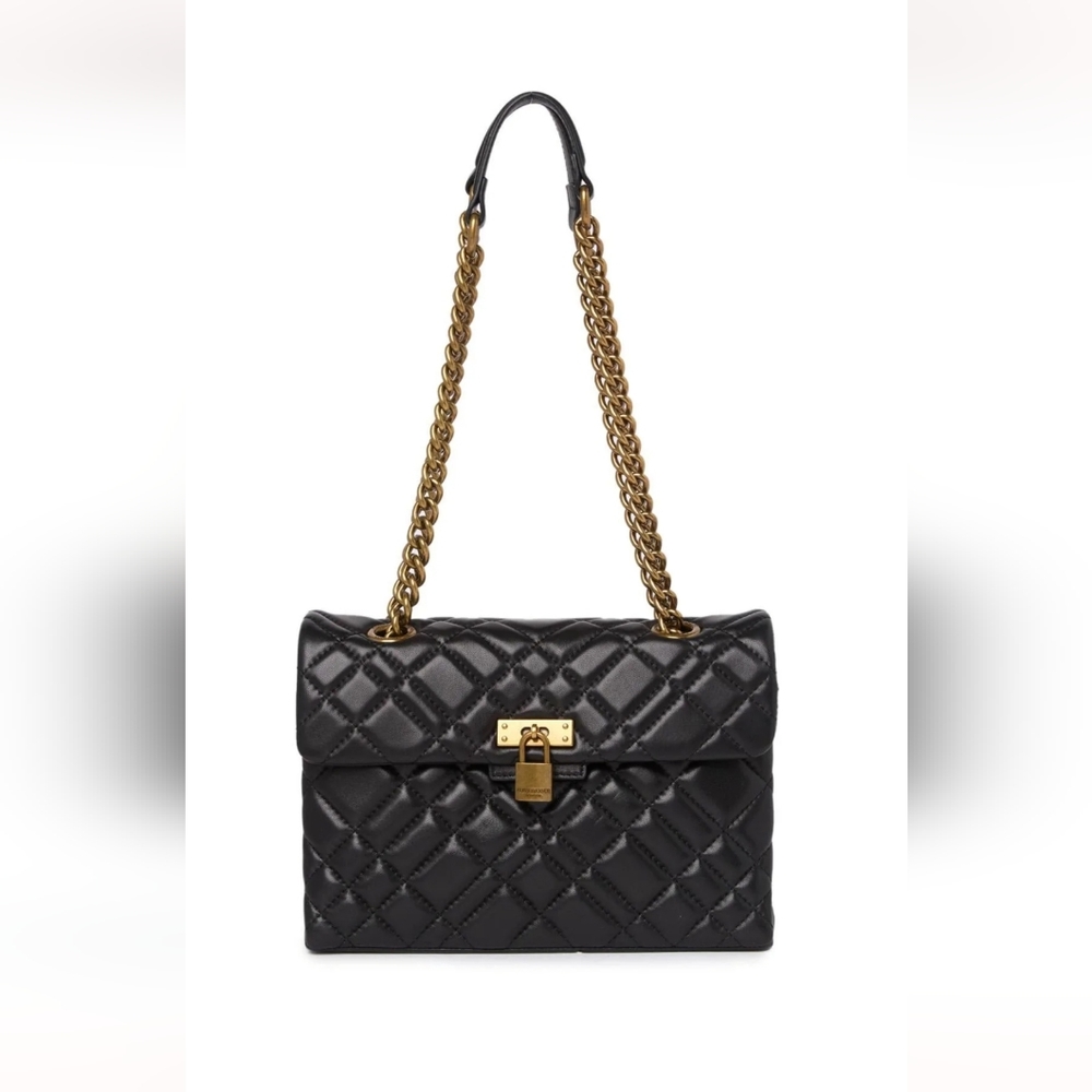 Brixton Quilted Lock Bag KURT GEIGER